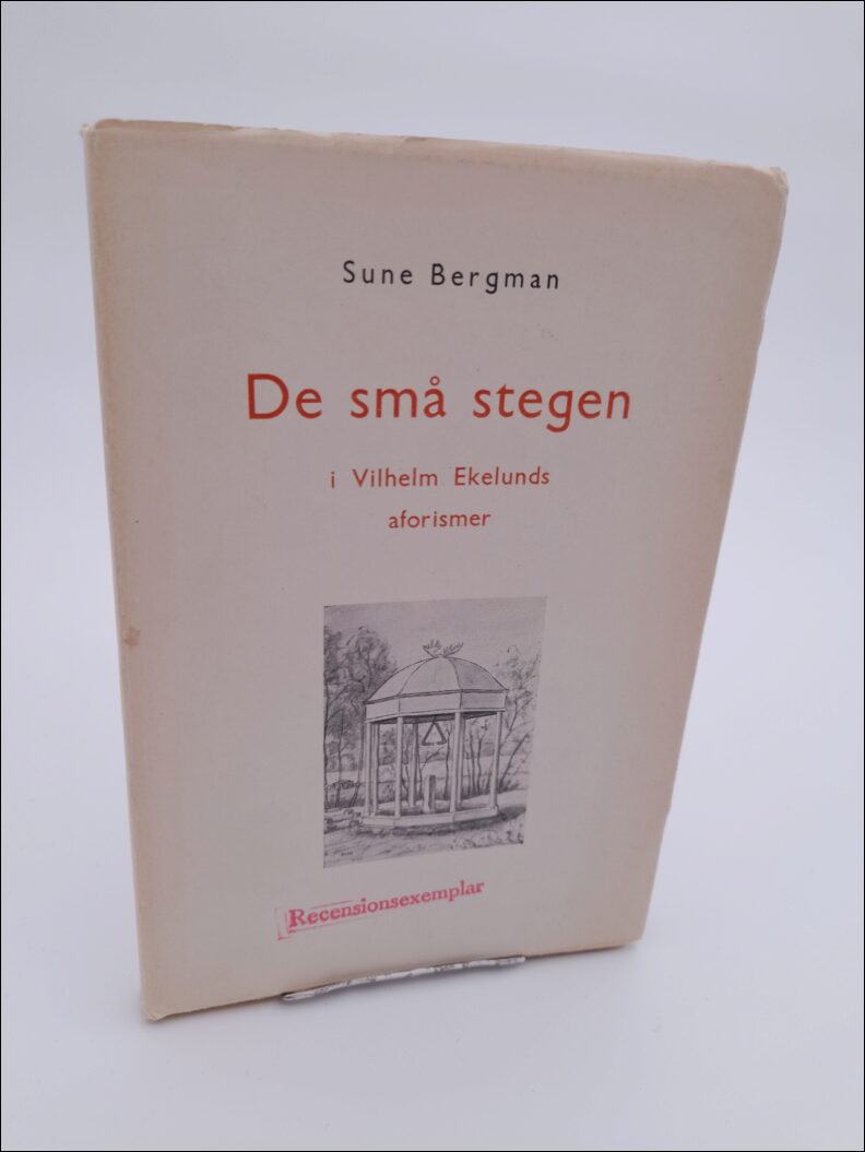 Sune Bergman : De små stegen