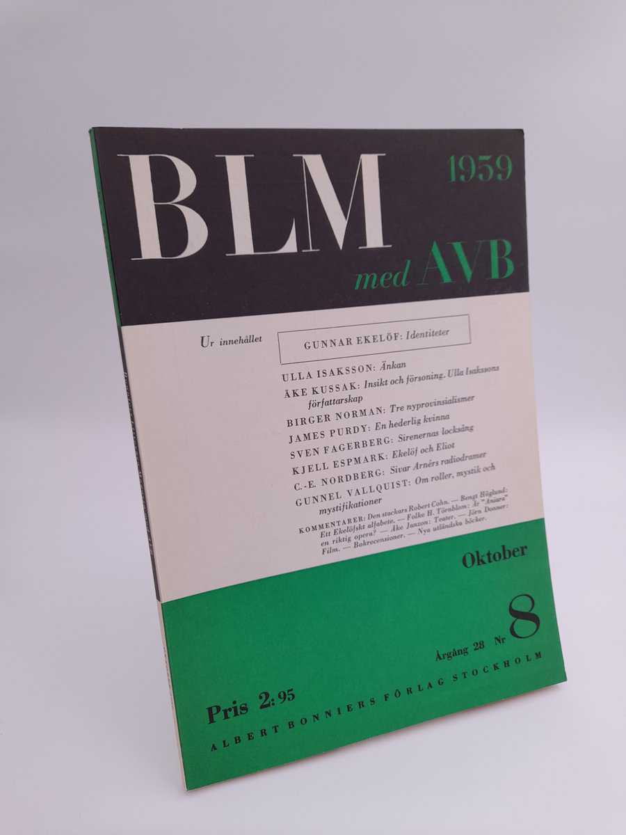 Bonniers litterära magasin : 1959/8