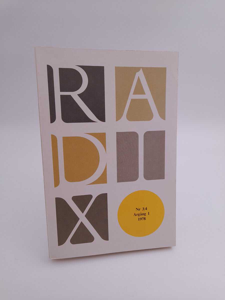 Radix : 1978/3/4