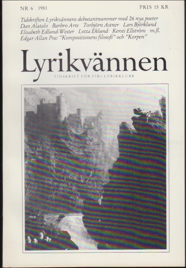 Lyrikvännen : 1981 / 6