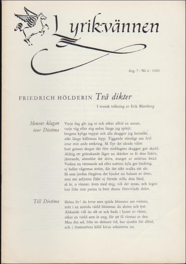 Lyrikvännen : 1960 / 4