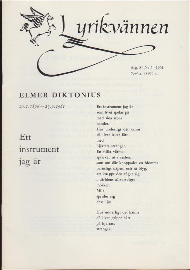Lyrikvännen : 1961 / 5