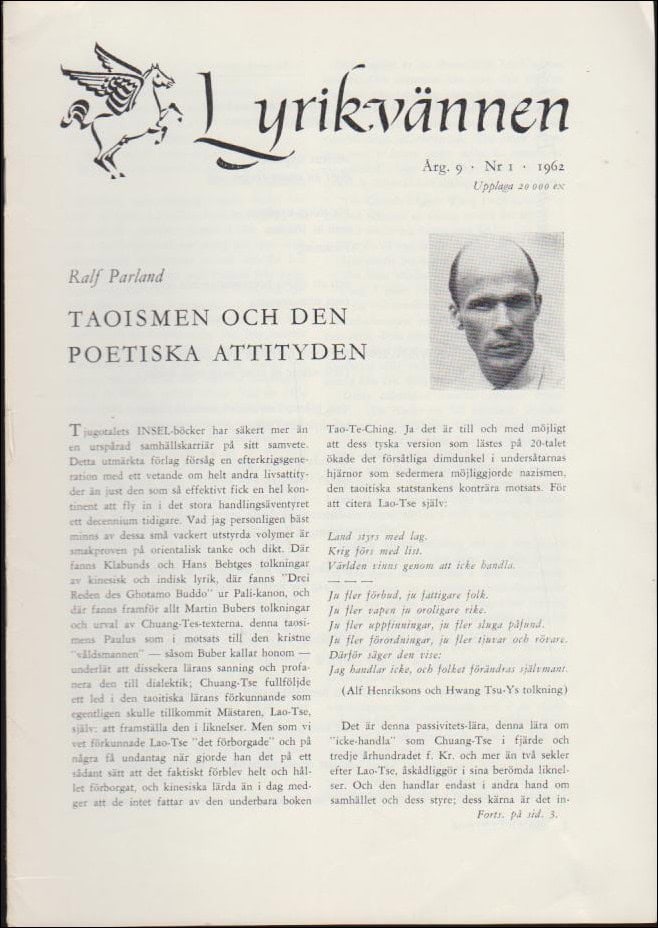 Lyrikvännen : 1962 / 1