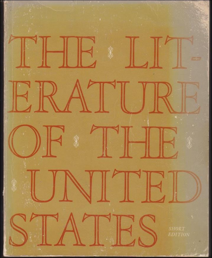 Walter Blair : The Literature of the United States