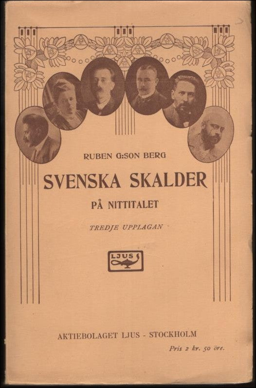 Ruben G:son Berg : Svenska skalder från nittitalet