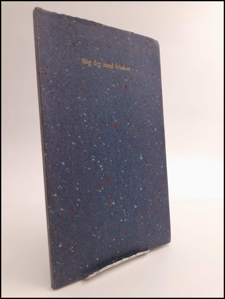 Christer Jacobson : Säg det med böcker