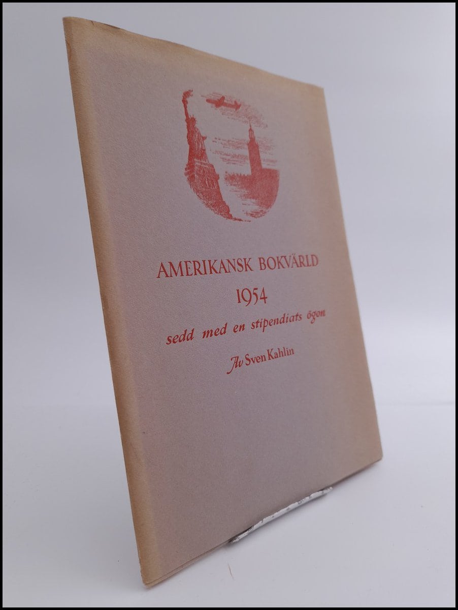 Sven Kahlin : Amerikansk bokvärld 1954