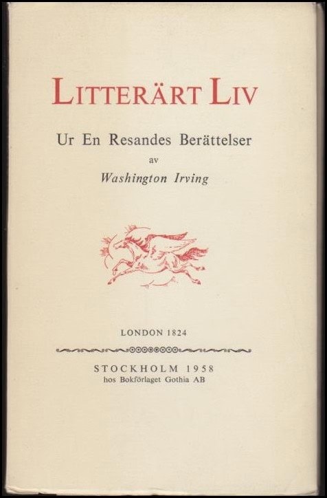 Irving Washington : Litterärt liv