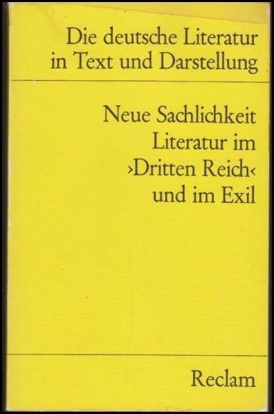 Henri R. Paucker : Die deutsche Literatur