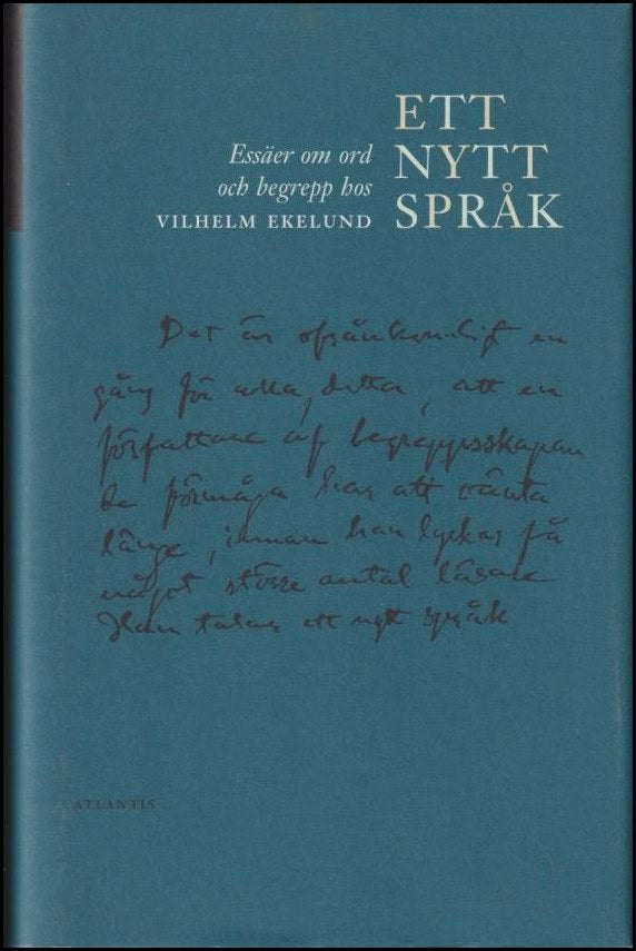 Ingrid Schaar : Ett nytt språk