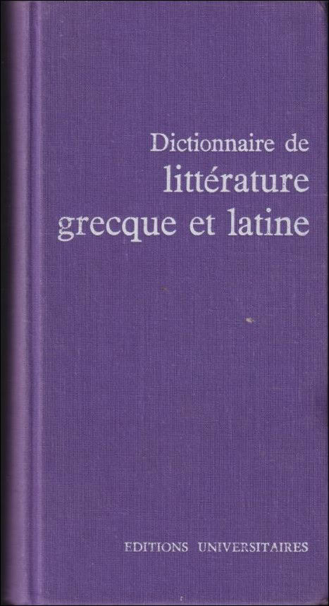 Jean Laloup : Dictionnaire de littérature grecque et latine
