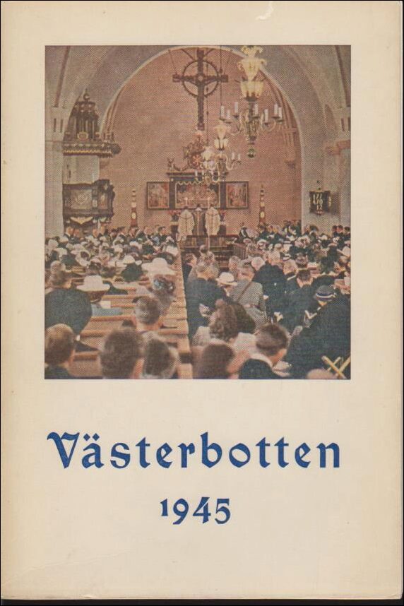 Västerbotten : 1945 / Årsbok