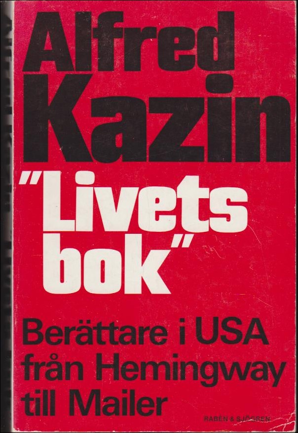 Alfred Kazin : Livets bok