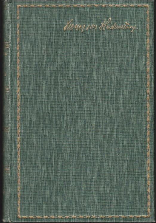 Werner von Heidenstam : Dagar och händelser