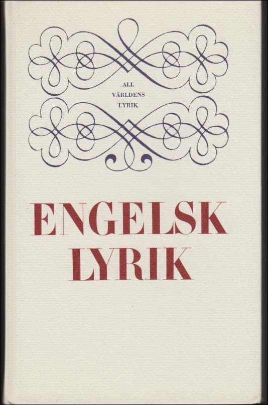 Petter Bergman : Engelsk lyrik