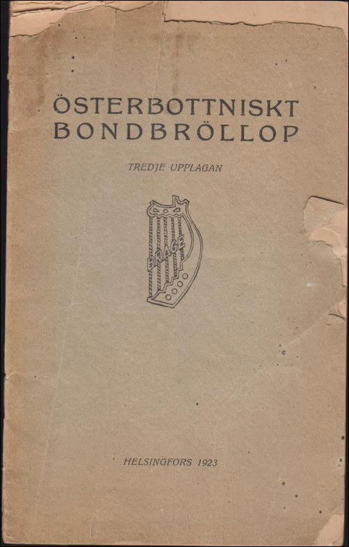 Otto Andersson : Österbottniskt bondbröllop