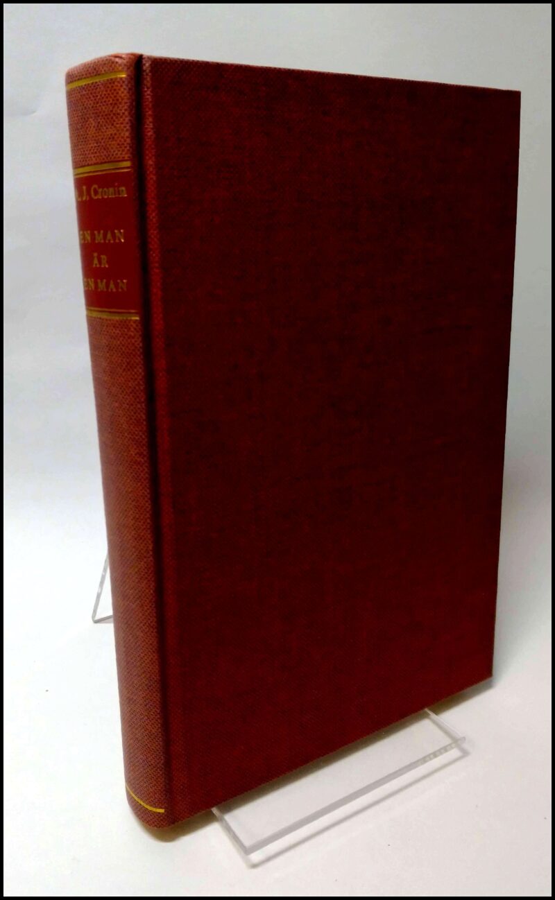 A. J. Cronin : En man är en man