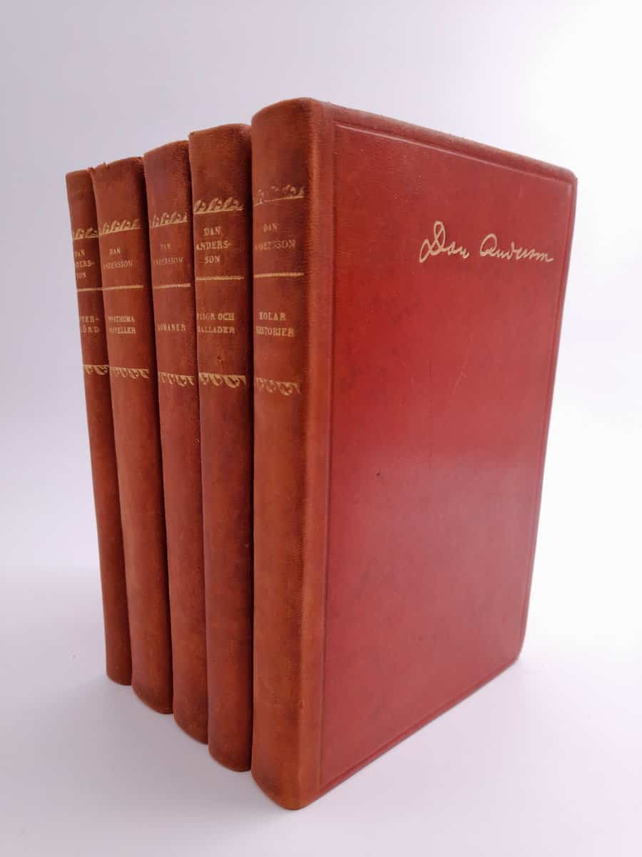 Dan Andersson : Kolarhistorier ; Visor och ballader ; Romaner ; Posthuma noveller ; Efterskörd