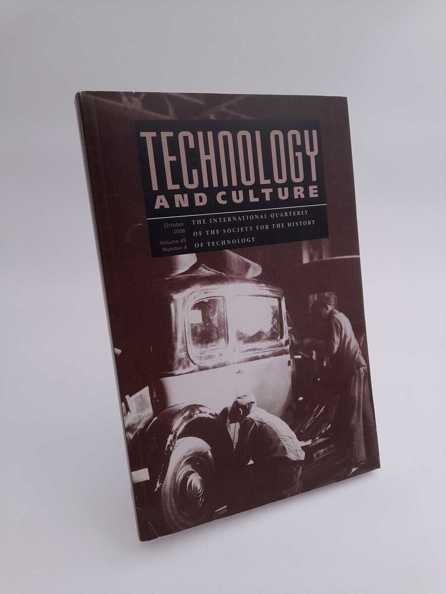 Technology and culture : 2008/4