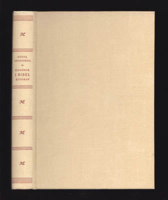 Gösta Lindeskog : Handbok i bibelkunskap