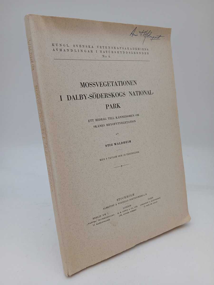 Stig Waldheim : Mossvegetationen i Dalby-Söderskogs nationalpark