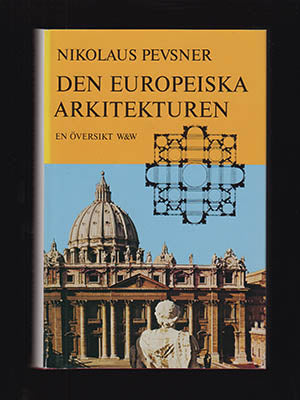 Nikolaus Pevsner : Den europeiska arkitekturen