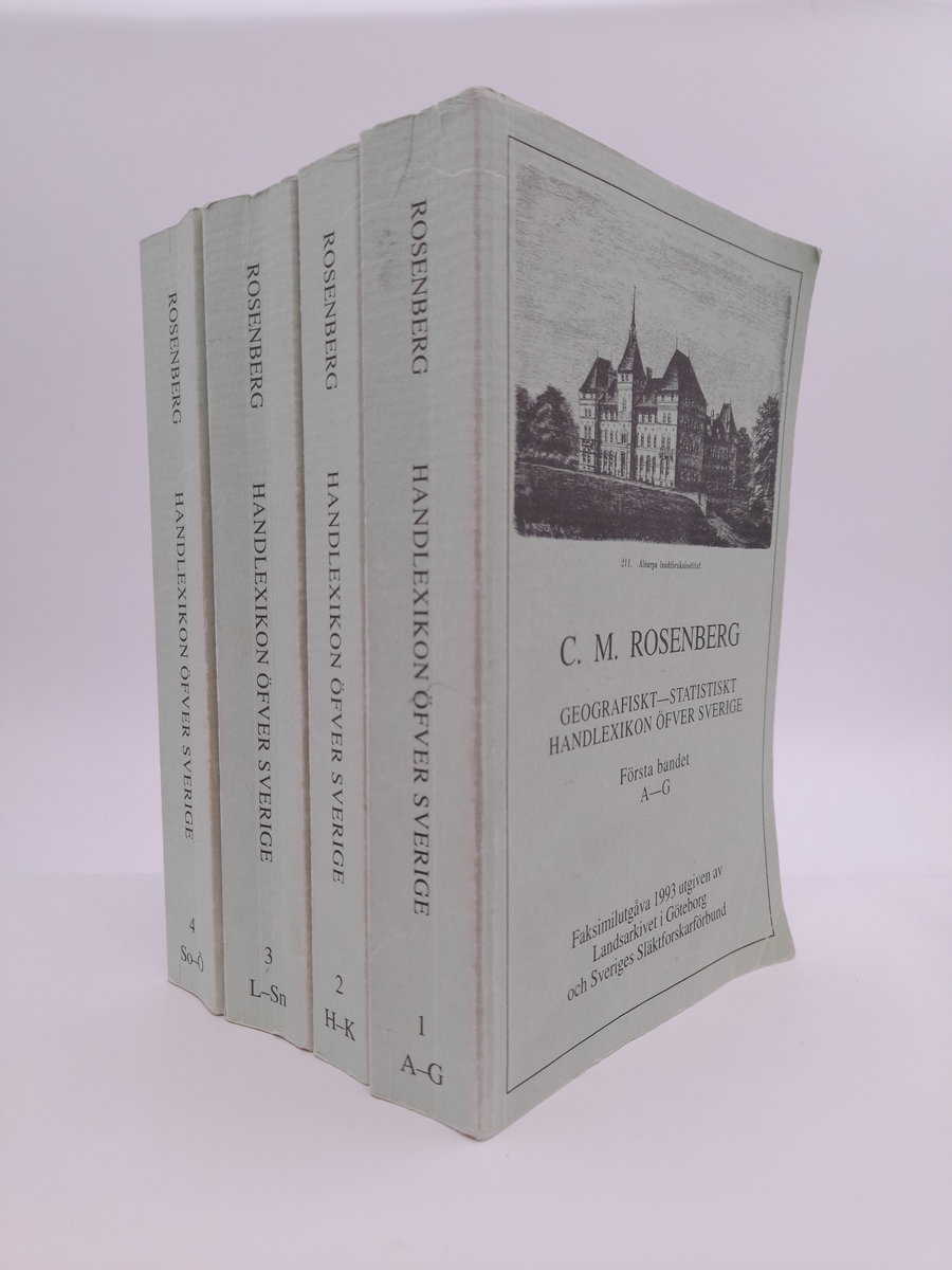 C. M. Rosenberg : Geografiskt - statistiskt handlexikon öfver Sverige