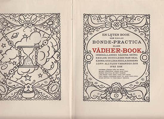 En lijten book som kallas Bonde-Practica