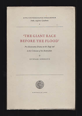 Gunnar Sorelius : 'The giant race before the flood'
