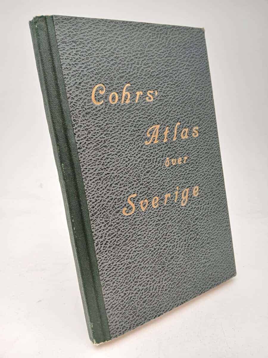 Edvard Cohrs : Cohrs' atlas över Sverige