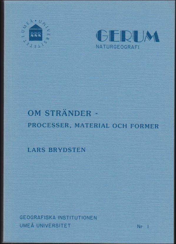 Lars Brydsten : Om stränder