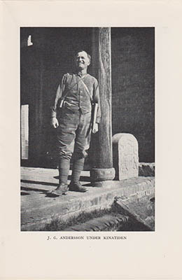 J. G. Andersson : Kina genom tidsåldrarna