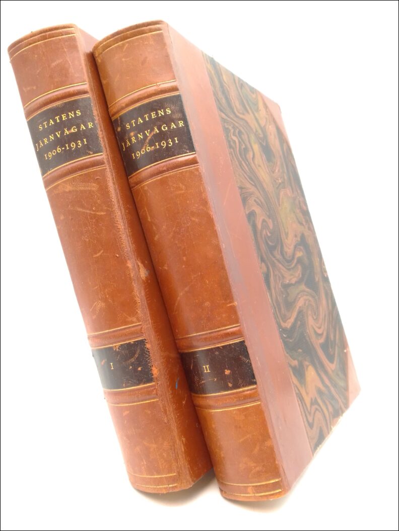 Nils Varenius : Statens Järnvägar 1906-1931 I-II