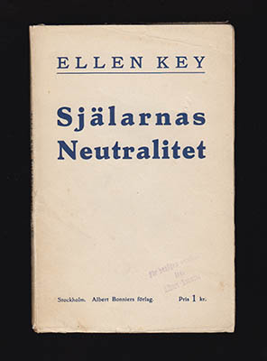 Ellen Key : Själarnas neutralitet