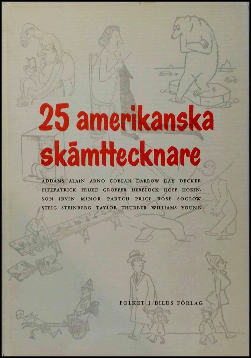 James Rössel : 25 amerikanska skämttecknare