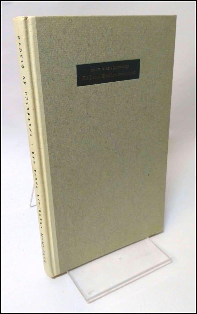 Hedvig af Petersens : Ett barns litterära memoarer