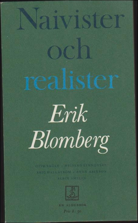Erik Blomberg : Naivister och realister