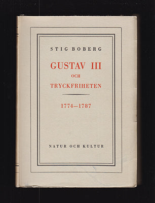 Stig Boberg : Gustav III