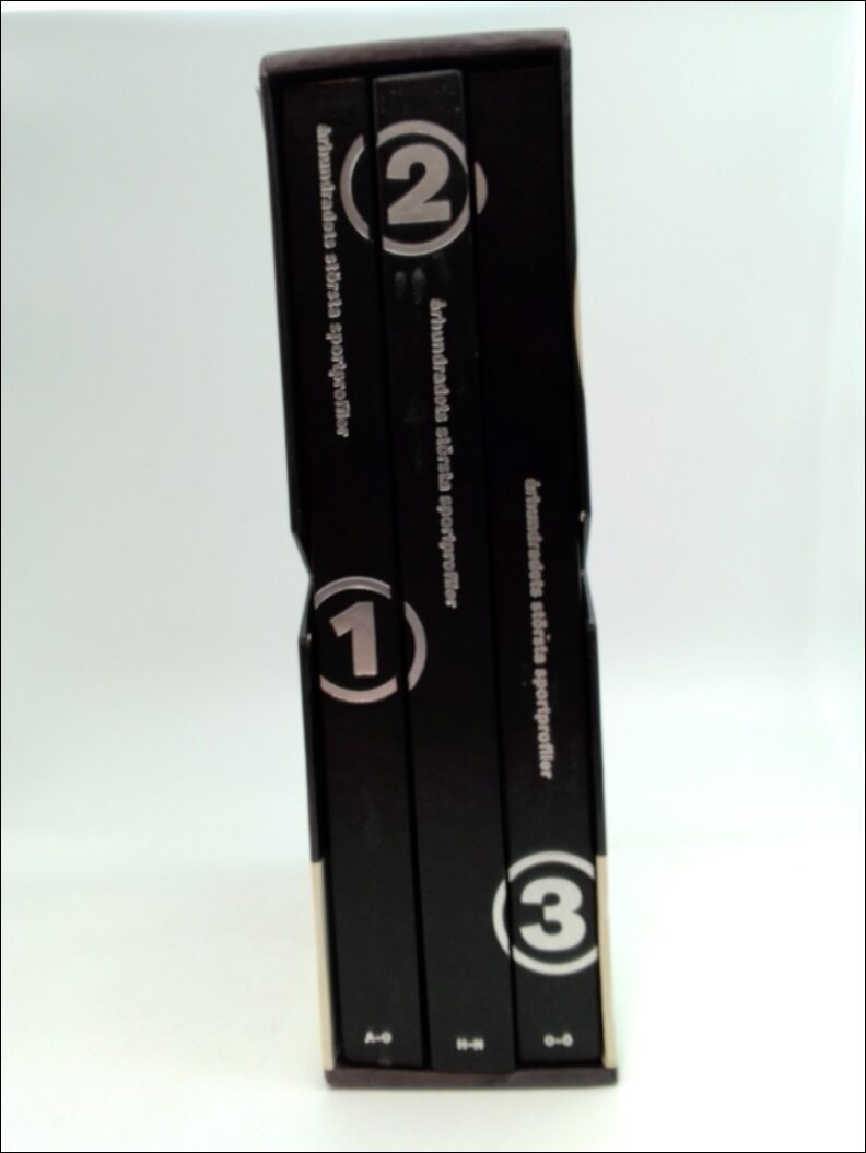 Lindberg, Thomas (huvudred) ; Stark, Janne (bildredaktör) : Århundradets största sportprofiler