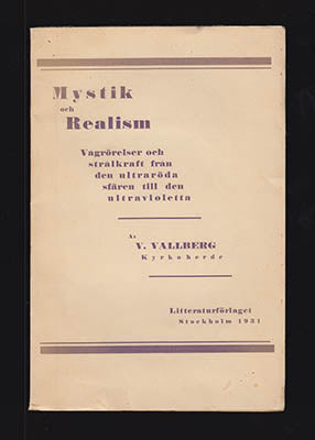 V. Vallberg : Mystik och realism