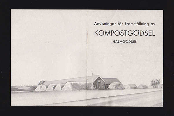 Stockholm Fosfatbolaget : Anvisningar för framställning av kompostgödsel