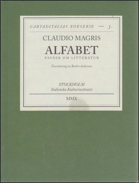 Claudio Magris : Alfabet