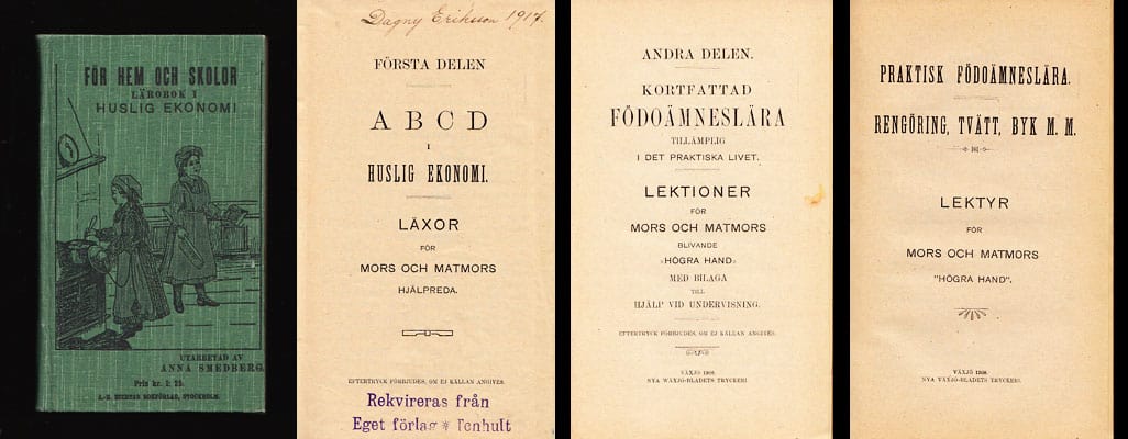 Anna Smedberg : För hem och skolor