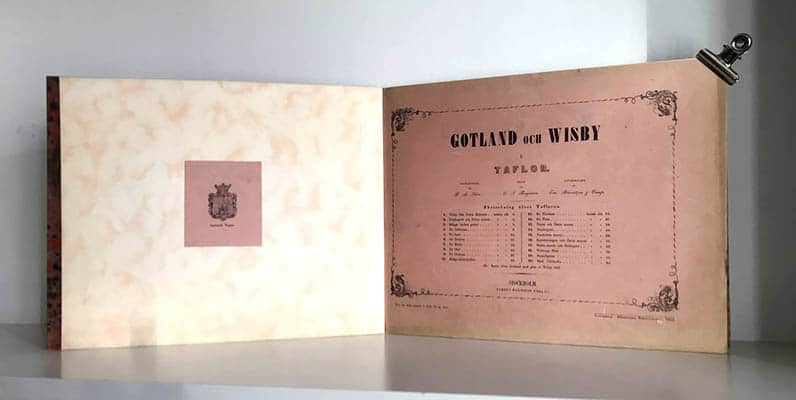 Säve, Per Arvid ; Bergman, Carl Johan : Gotland och Wisby