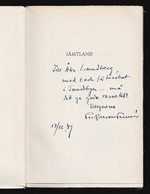 Per Nilsson-Tannér : Jämtland