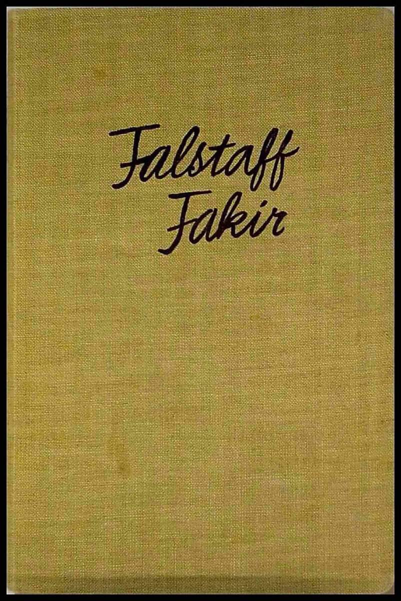 Fakir, Falstaff ; Küntzel, Hans (utg.) : Falstaff Fakir i fickformat
