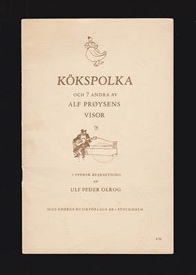 Alf Prøysen : Kökspolka