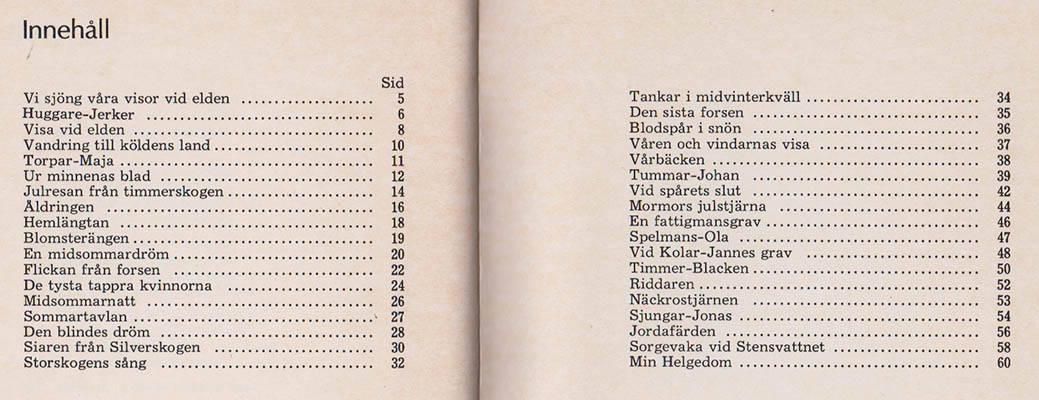 Lars-Rune Larsson : Vi sjöng våra visor vid elden