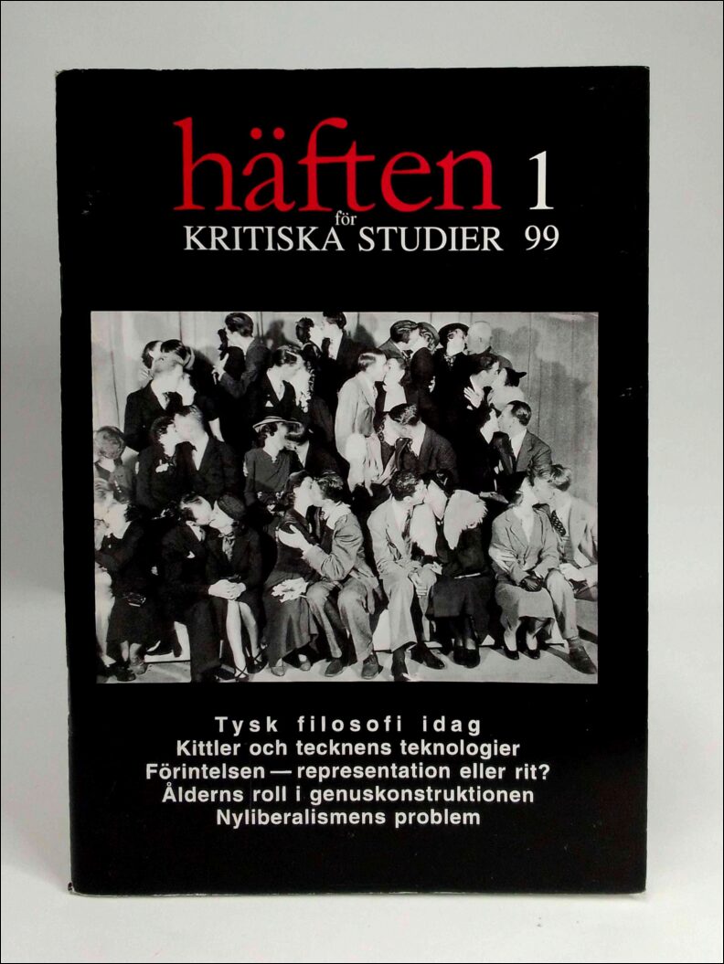 Häften för kritiska studier : 1999 / 1