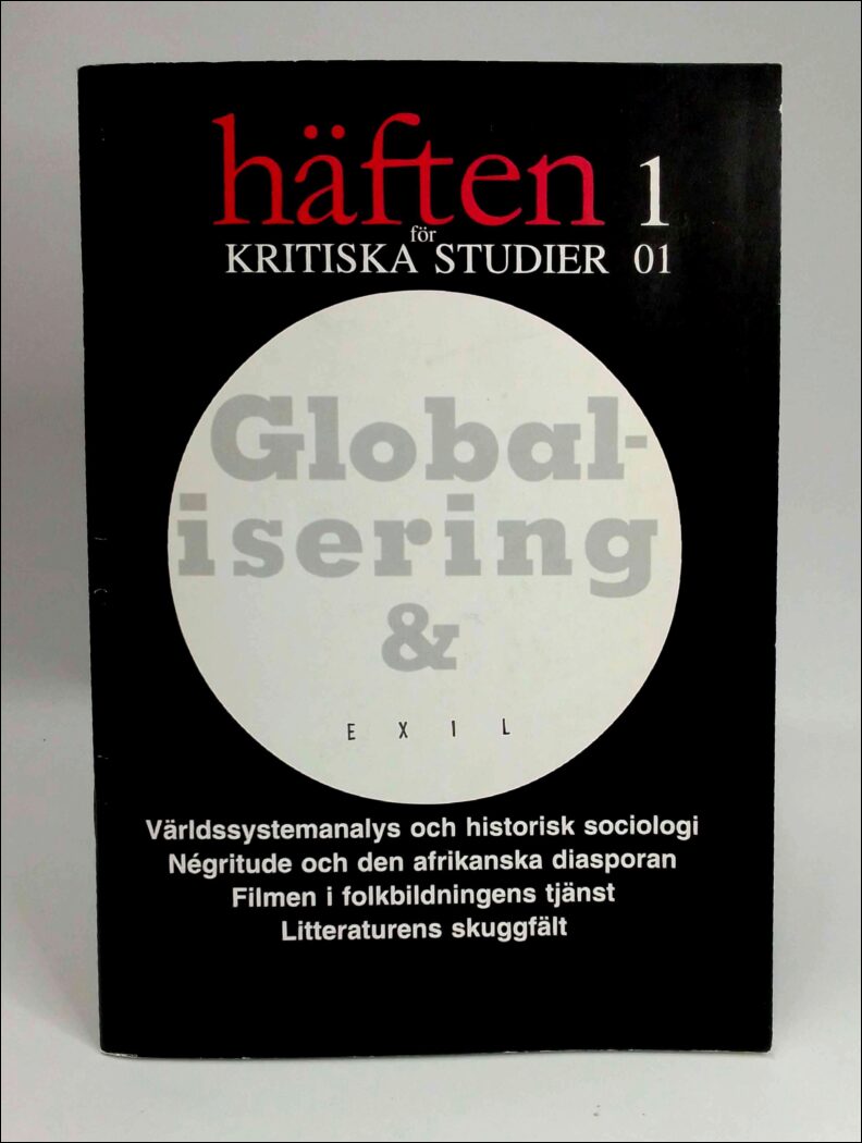 Häften för kritiska studier : 2001 / 1